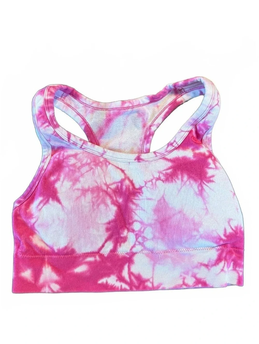 Champion Authentic Athleticwear Tie-Dye Sports Bra - Built In Bra - Medium
